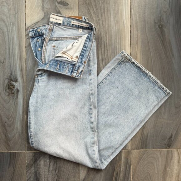 Denim Forum Farrah High Rise Wide Leg Jean Size 26 - Picture 1 of 9